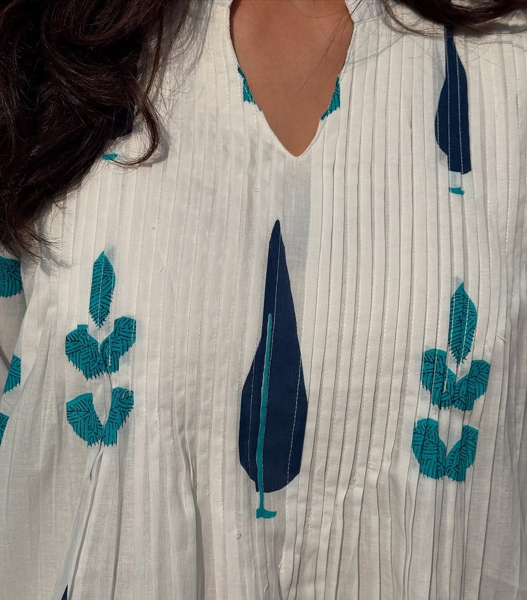 Women’s Cotton Kurta Pant Set for Summer in Pintex Design, Perfect collection for Office and Regular Wear, Ethnic Wear for Women, Indian Kurta Sets, Beautiful Stylish Sleeves