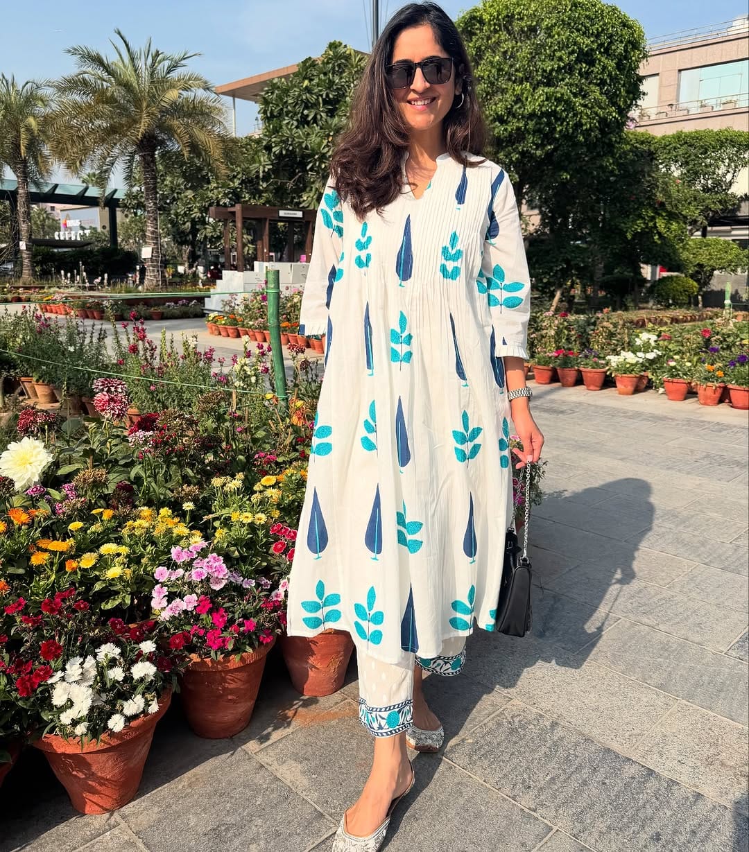 Women’s Cotton Kurta Pant Set for Summer in Pintex Design, Perfect collection for Office and Regular Wear, Ethnic Wear for Women, Indian Kurta Sets, Beautiful Stylish Sleeves